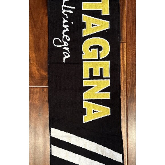 FC Cartagena Pasion Alvinegra Soccer Team Scarf Apparel - Picture 3 of 12